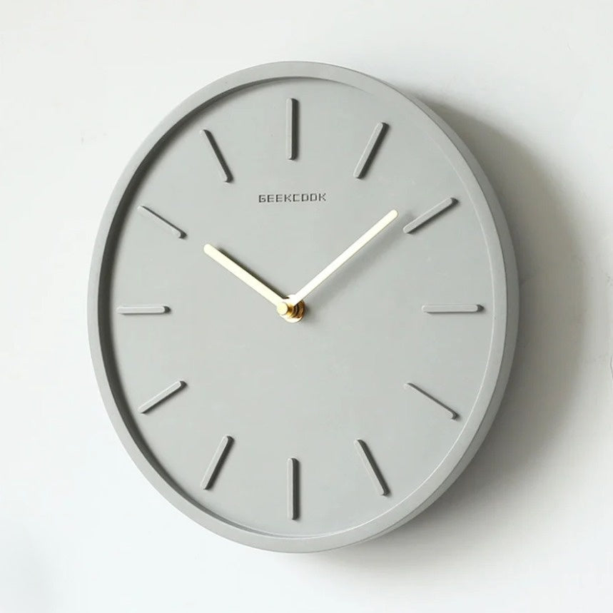 Nordische Beton-Wanduhr-Aster Selection