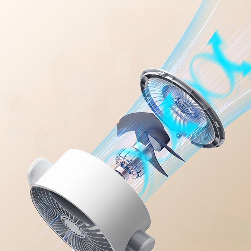 Verstellbarer, leiser Standventilator mit Fernbedienung