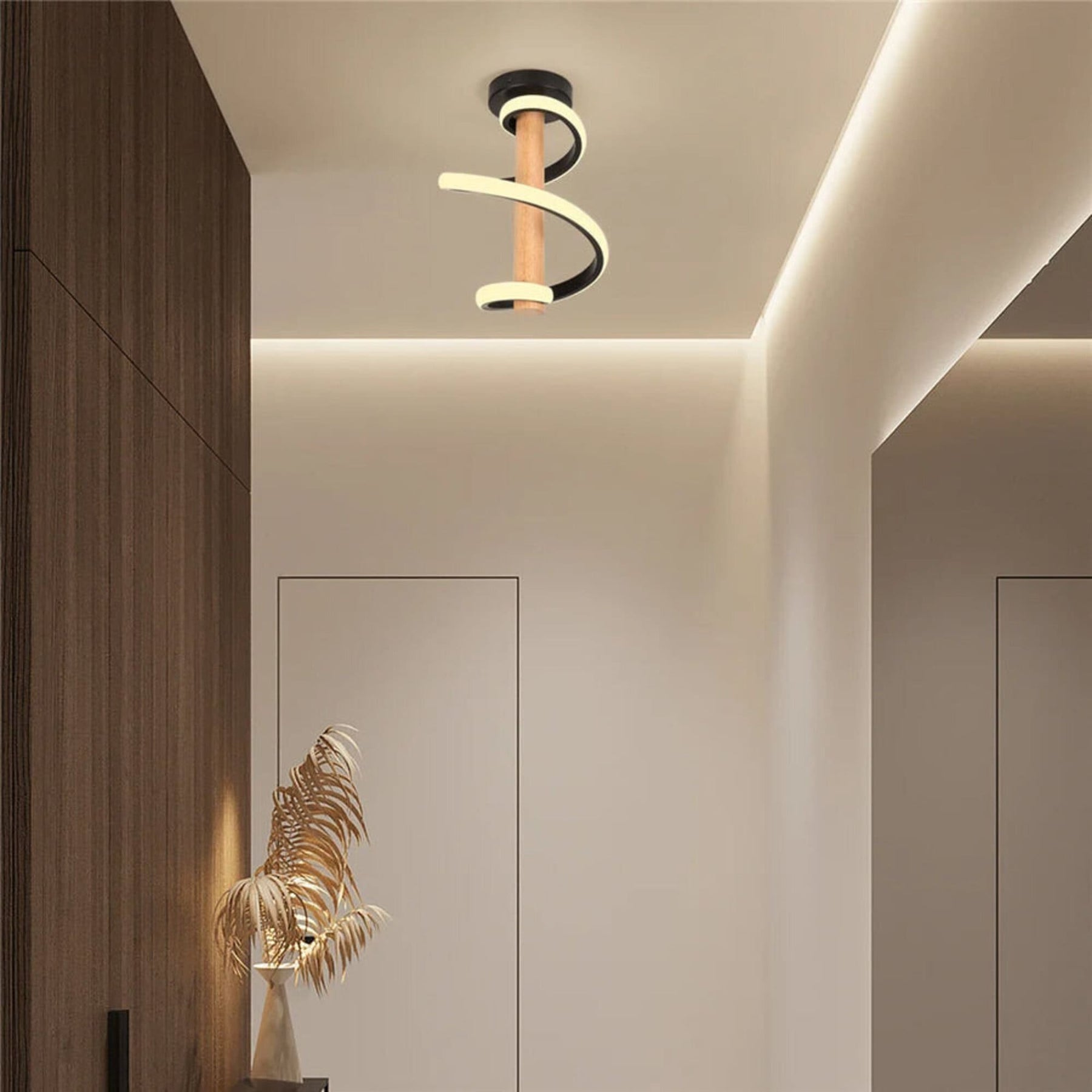 TimberGlow Ceiling Lamp