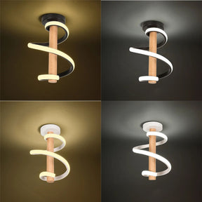 TimberGlow Ceiling Lamp