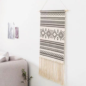 Handgemaakt boho-tapijt 