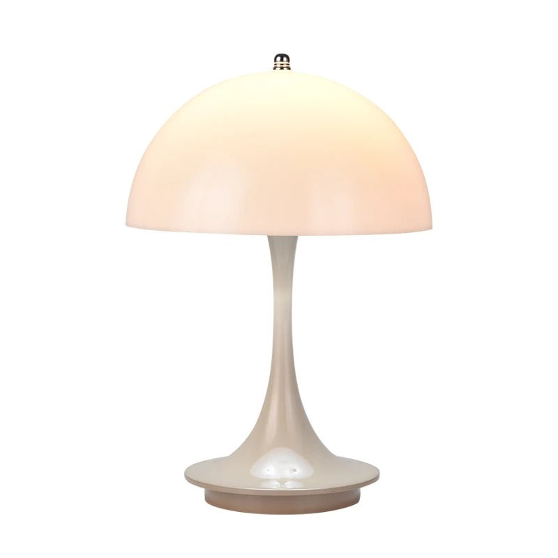 Lampe de table de luxe au design champignon