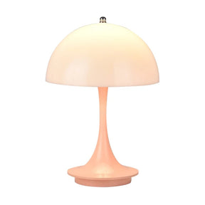 Lampe de table de luxe au design champignon